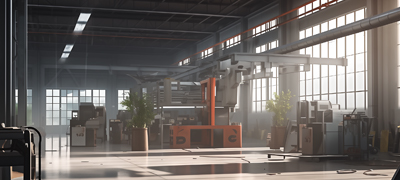 機(jī)械加工車間清潔場(chǎng)景