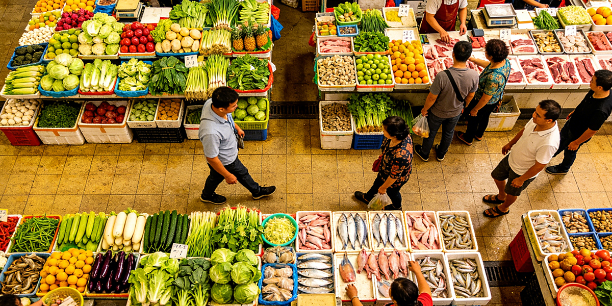 菜市場(chǎng)清潔