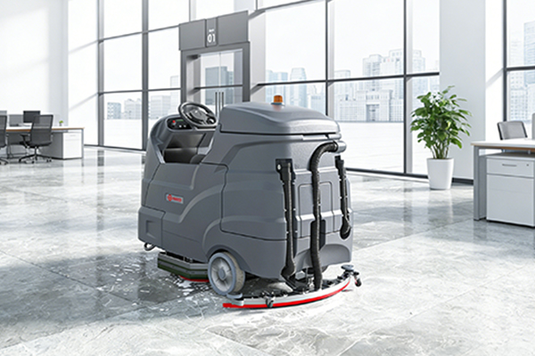 揚(yáng)子YZ-X9洗地機(jī)作業(yè)圖