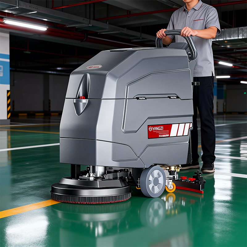 電子車間清潔升級｜樂山希爾電子攜手改款X4自走洗地機，4500㎡潔凈省力雙達標