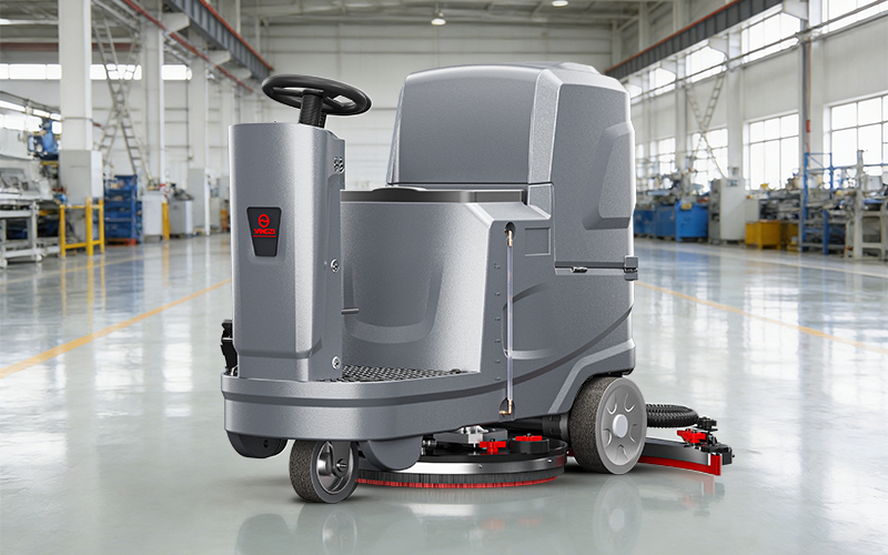 衛(wèi)輝曹阿姨食品：揚子駕駛式洗地機賦能辣椒醬工廠潔凈升級