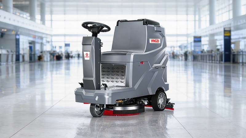 江西冠銳汽車科技有限公司引入揚子X5E，7000平工廠地坪清潔全面提速