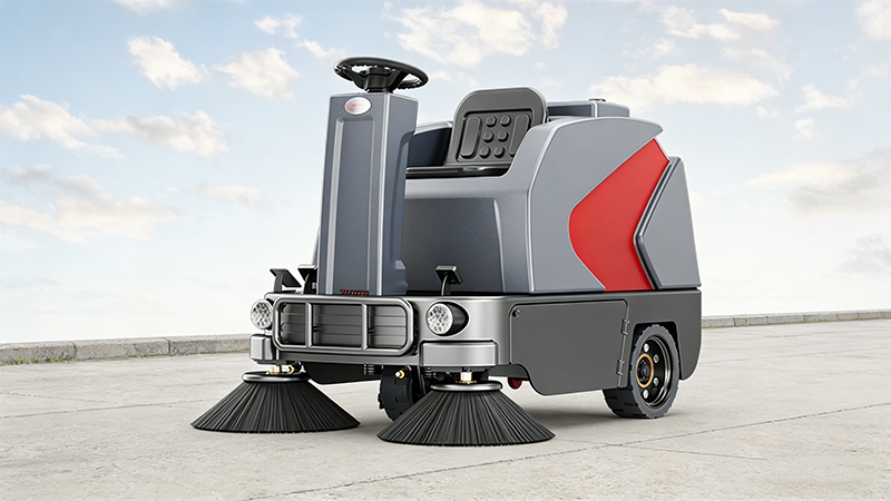 高效潔凈，一步到位：中節(jié)能（西安）采購(gòu)揚(yáng)子YZ-S6駕駛式掃地機(jī)