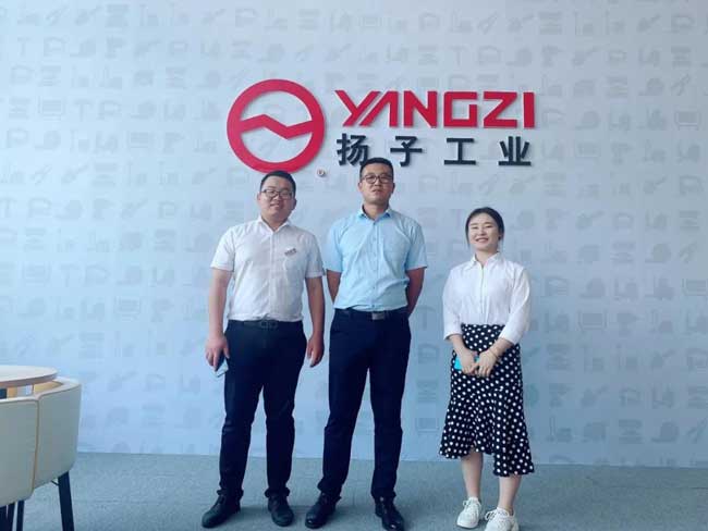 恭祝:丁總成功簽約山東青島揚子總代理